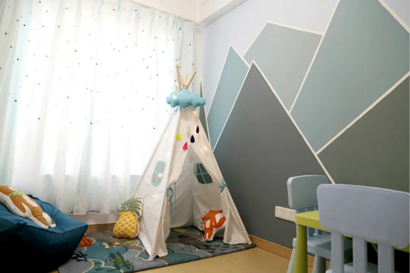 CIELOBLU | 基路伯蓝天使童话墙面涂料，给孩子一个不“童”凡响的家(图5)