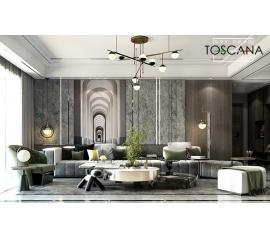 基路伯TOSCANA托斯卡纳岩板 | 打破常规，探索自然美学新艺境